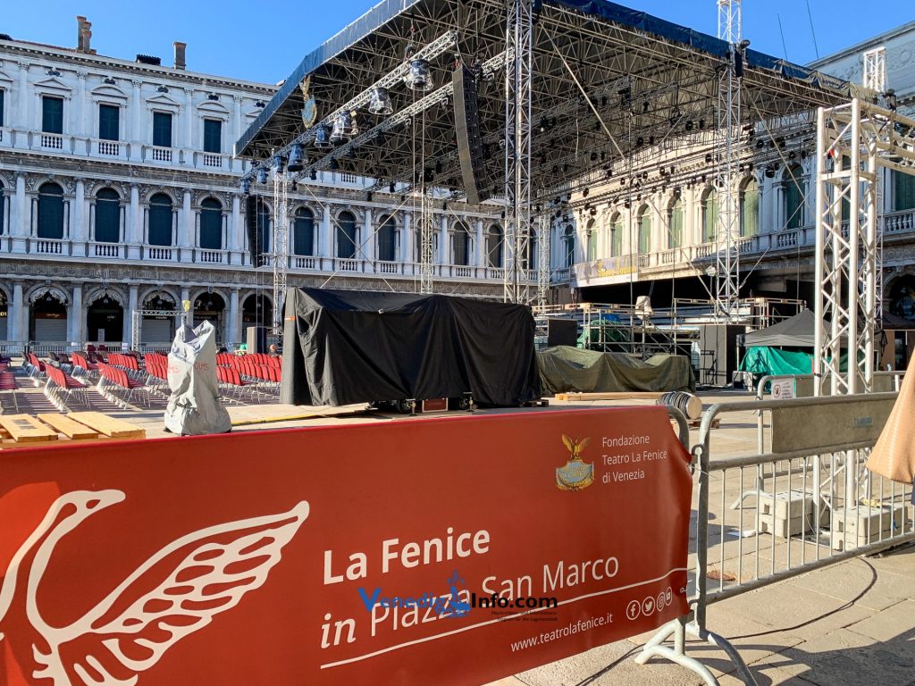 Carmina Burana auf dem Markusplatz am 9. Juli 2022
