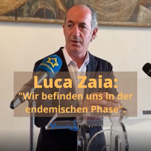 Luca Zaia - "Wir befinden uns in der endemischen Phase"