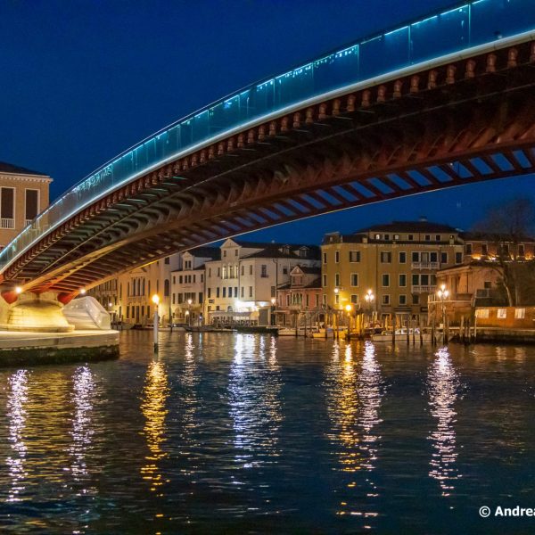 Sperrung der ponte della Costituzione (Calatrava)