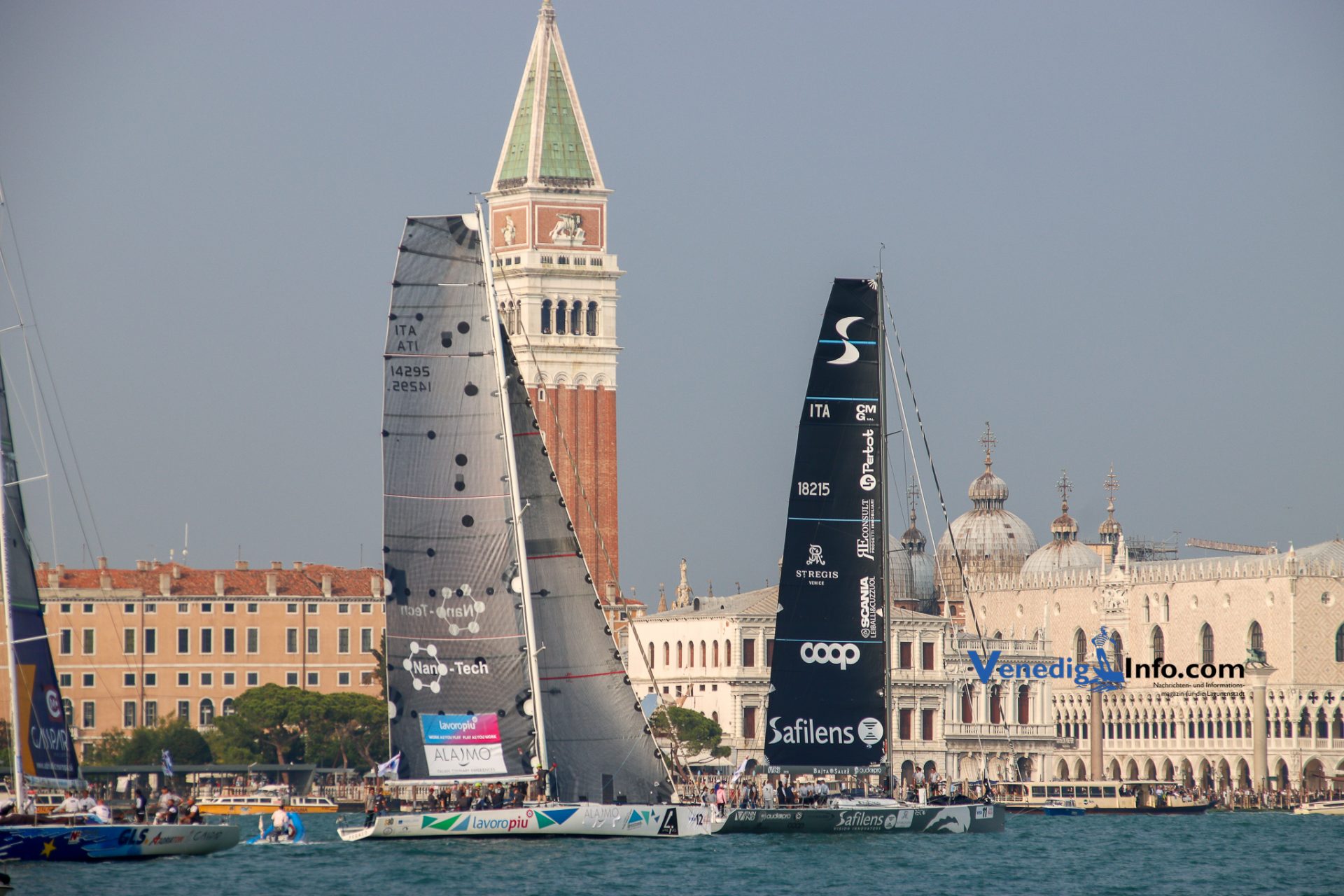 Venice Hospitality Challenge - 300 Boote präsentierten sich im Bacino San Marco
