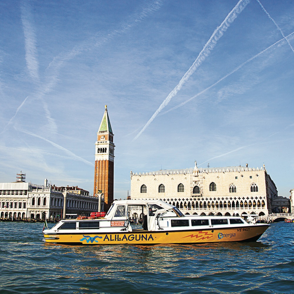 Alilaguna-Tickets für Transfer zwischen dem Flughafen und Venedig: Alilaguna-Boottransfer Alilaguna-Tickets für Transfer zwischen dem Flughafen und Venedig: Alilaguna-Boottransfer