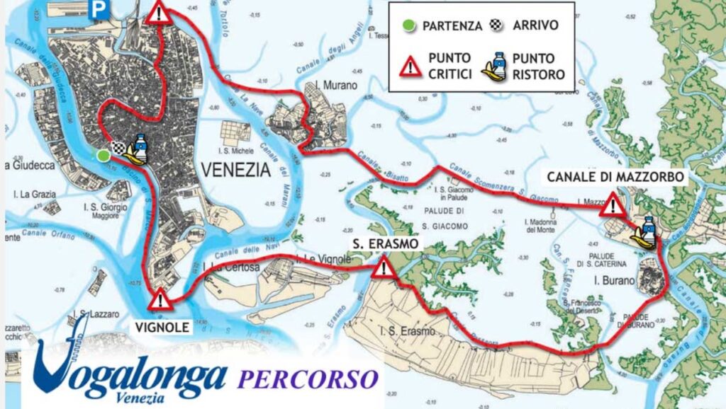 Venedig feiert den Rudersport mit der 46. Ausgabe der Vogalonga