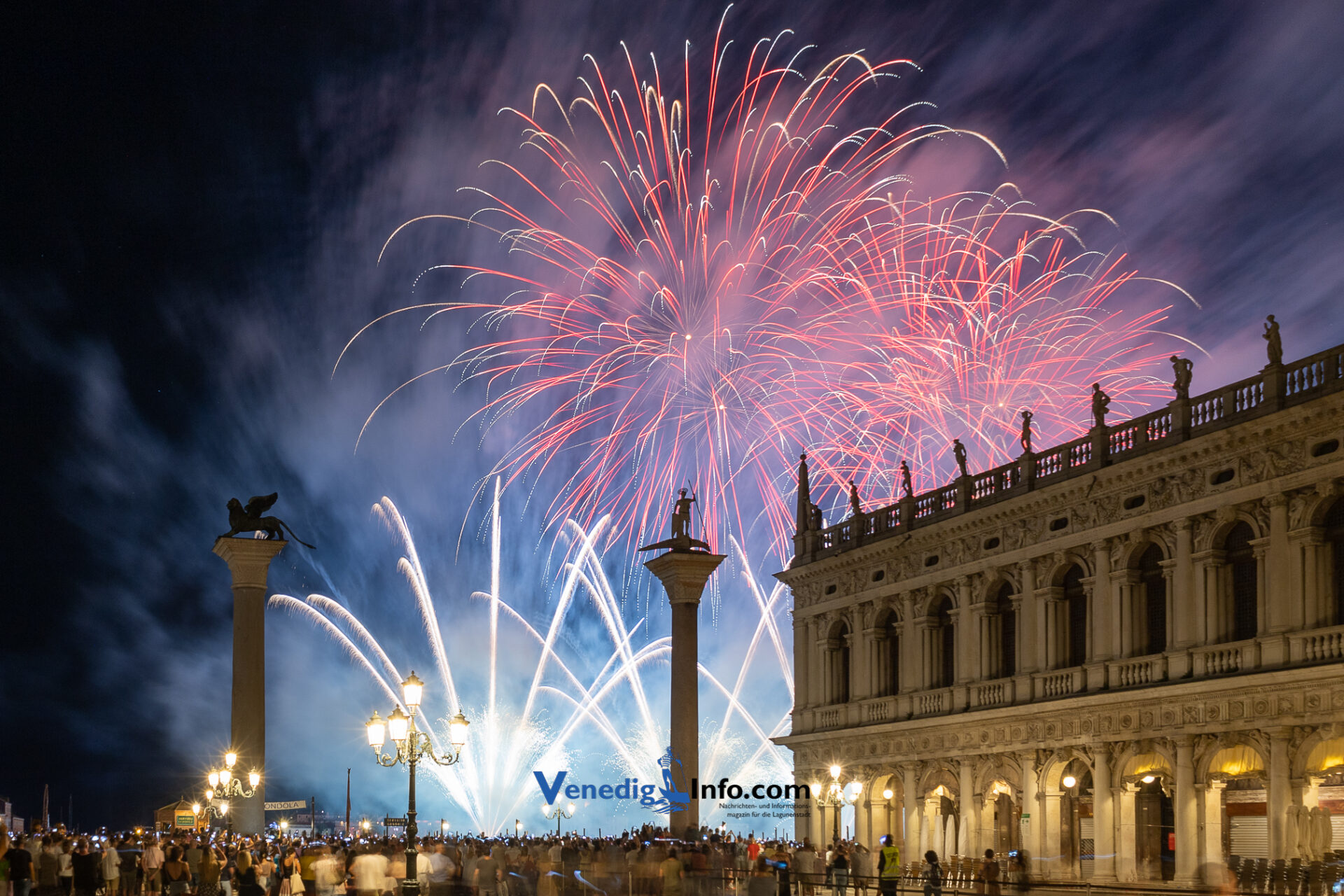 Venedig - Festa del Redentore 2023. Spektakuläres Feuerwerk, Veranstaltungen, Programm und Termine
