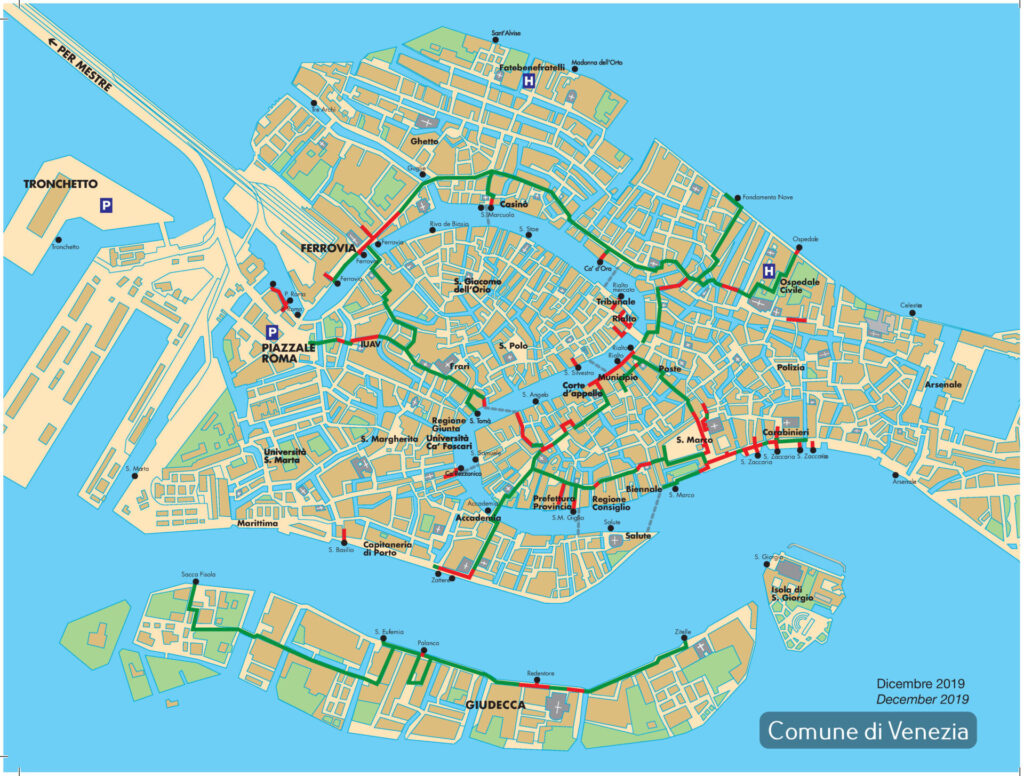 Hochwasser Venedig aktuell - Pegelstände in Echtzeit.