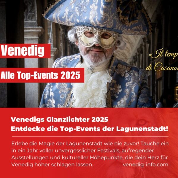 Venedig - Alle Top Events. Veranstaltungskalender 2025