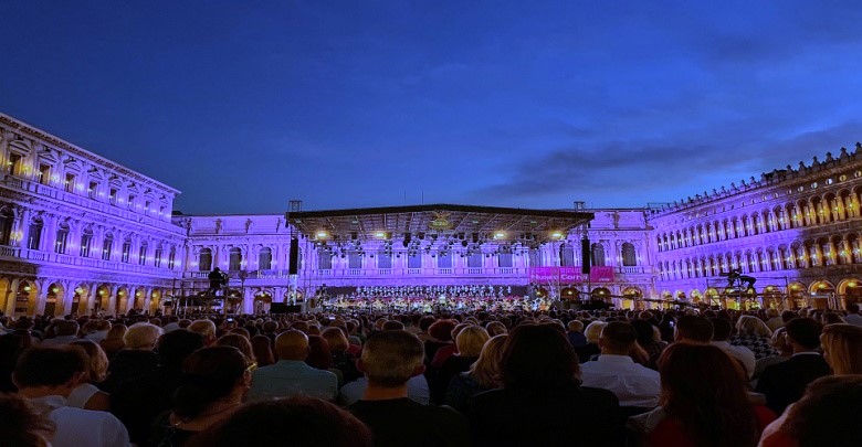 Open-Air-Konzert auf dem Markusplatz