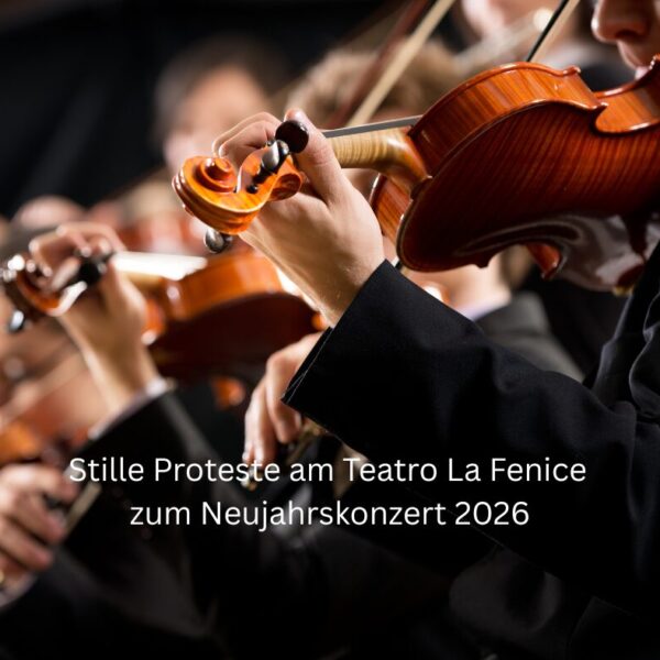 Glanz mit Untertönen: Stille Proteste am Teatro La Fenice zum Neujahrskonzert